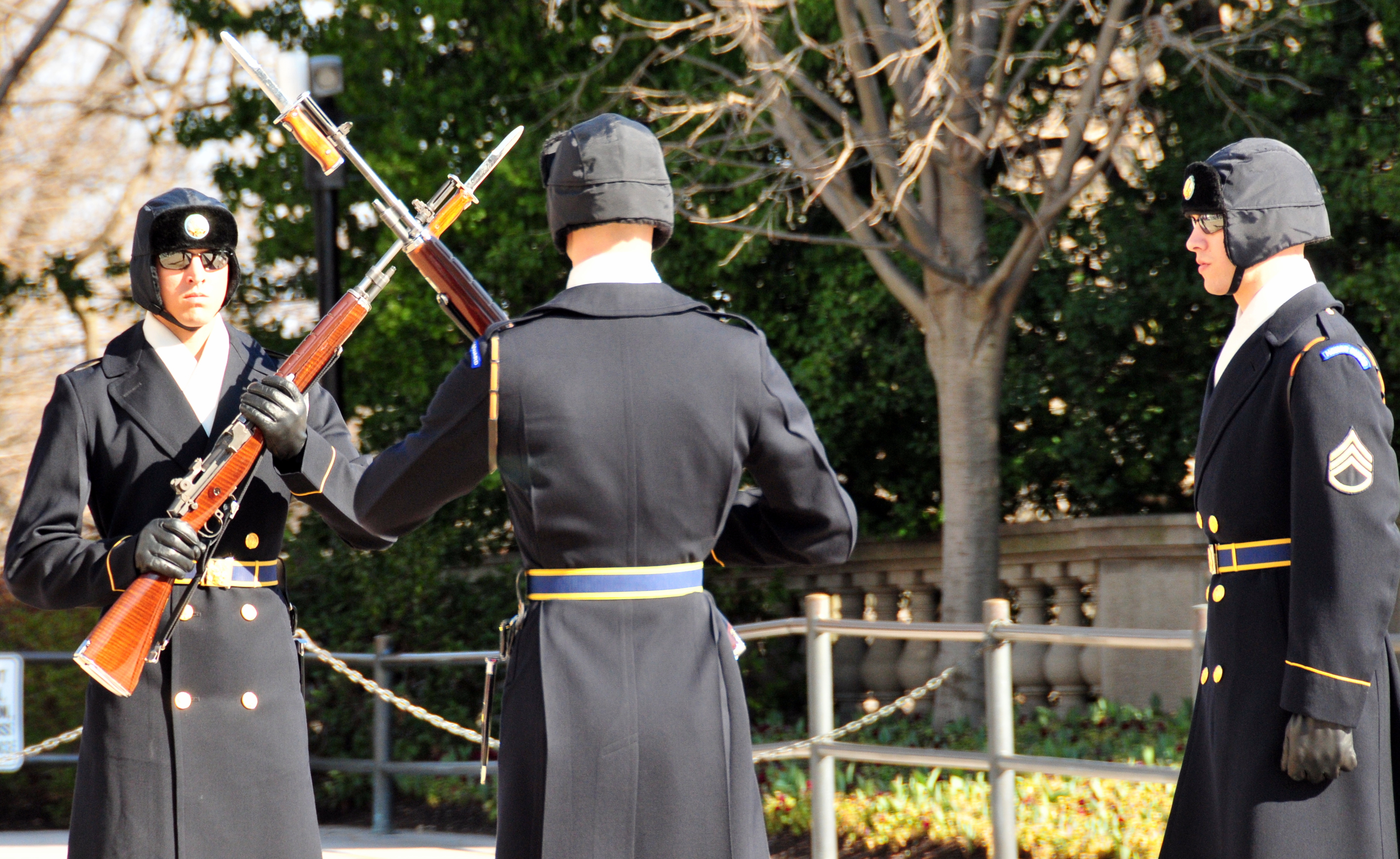 Changing of the Guard at the Tomb of the Unknown Soldier