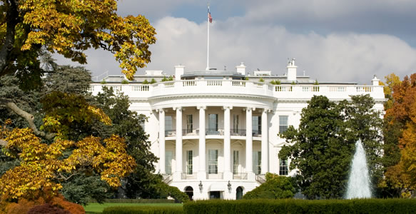 White House in the Fall White House in the Fall