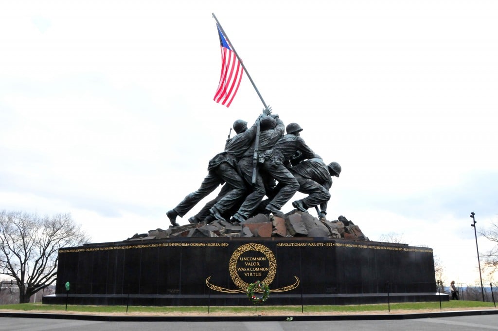 Flag Marine Corp Memorial